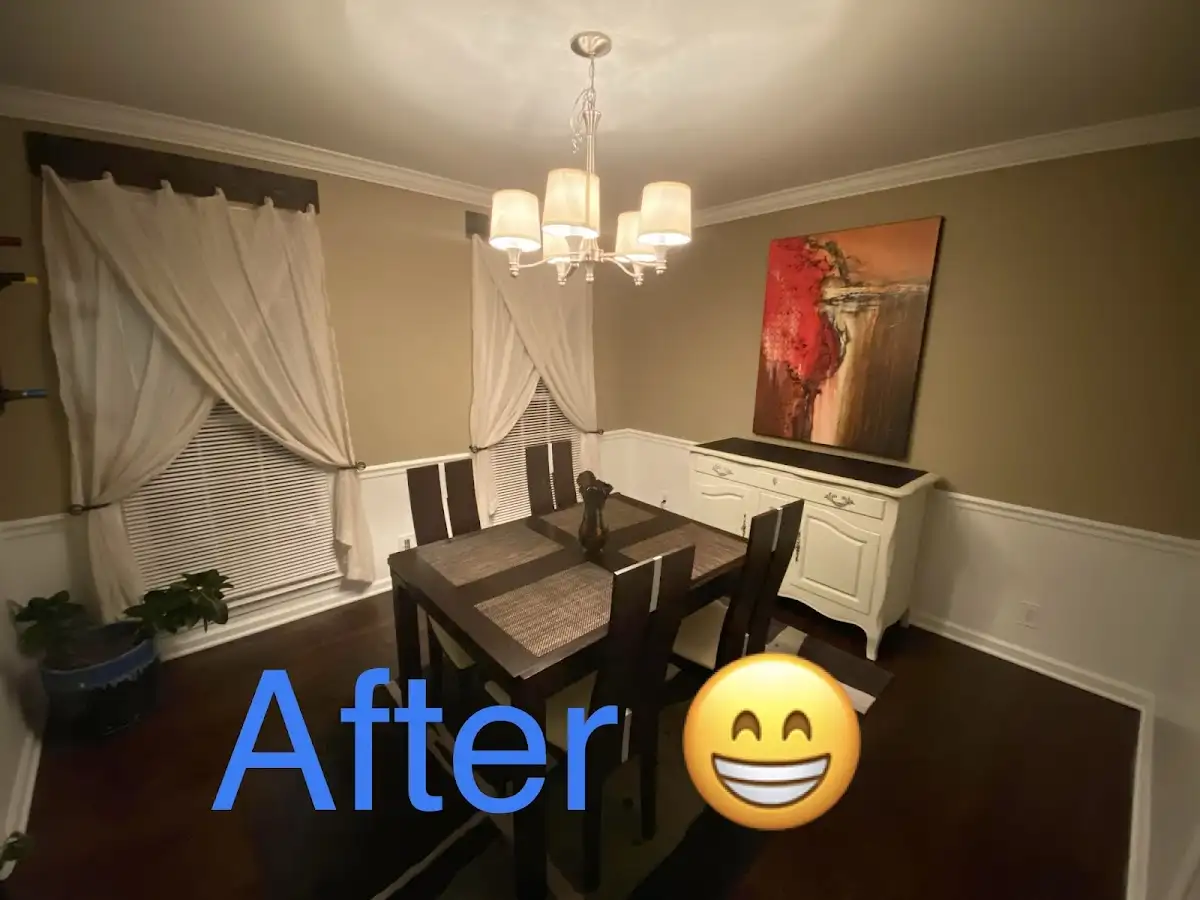 Professional dining room restoration after water damage in Mountainside